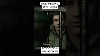 FIRST TIME SEEING CHRIS RESIDENT EVIL REMASTERED