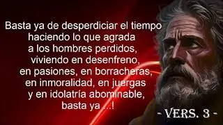 BASTA YA. 1 PEDRO 3:4-5