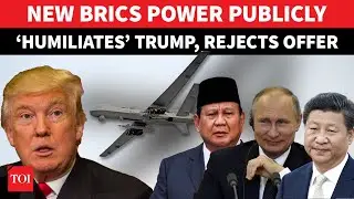 BRICS Member SNUBS Trump&rsquo;s Drone Push; Indonesia Blocks US Surveillance Request Over South China