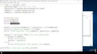 10. Math Challenge - random and eval() - Python 3 basics tutorials - Digital Student Online School