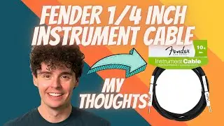 Fender Performance Series Instrument Cables (Straight-Straight Angle) (Review)