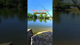 Tilapia Strike in a Peaceful Lake! | fishing and Relaxing.