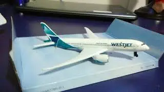 Daron WestJet 787unboxing
