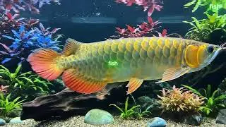 HAPPY NEW YEAR 2026 Fish Pond Aquatic Plants in 4K A Refined Living Space to Welcome the New Year