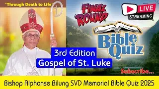 Bishop Alphonse Bilung Bible Quiz Memorial 2025-26 | Gospel of St. Luke | #rajgangpur