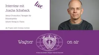 Interview mit Joscha Schaback vom Schott Verlag Mainz