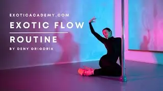Exotic&nbsp;Flow&nbsp;Combination&nbsp;✨| Elegant Pole Flow&nbsp;Routine by Deny Grigorik