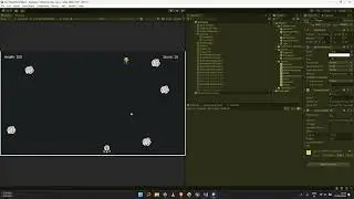 Space Invaders using Unity's Native Object Pooling.