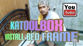 INSTALL BED FRAME/JAY-AR SECOSANA TV/JULY,11,2020