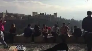Flamenco en el mirador de San Nicolás 2