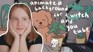 Drawing and Animating Twitch and YouTube Overlay for Streaming