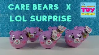 Care Bears x LOL Surprise Blind Capsule Collectible Doll Figures Unboxing