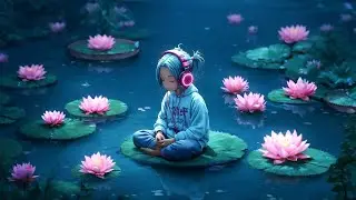 Magical Lotus Pond 🌸💧 | Zen Lofi Hiphop to Meditate & Sleep