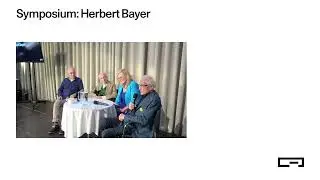 Symposium: Herbert Bayer / Round Table Forum Metall Linz (9/9)