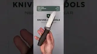 LionSteel Acha AH BLG Satin M390, Green Burlap Micarta, Titanium Guard, fixed knife