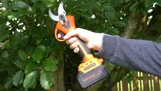 Effortless Pruning with the Forest Master Garden Pro Cordless Electric Pruning Shears