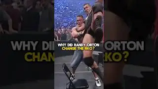 Why Randy Orton CHANGED the RKO 🤕 #wweshorts #wwe
