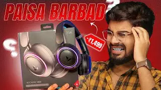 boAt Rockerz 480 RGB Review | BGMI Latency Gaming & Mic Test | Best Headphones under 2000