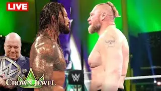 🔴WWE Crown Jewel 2021 Live
