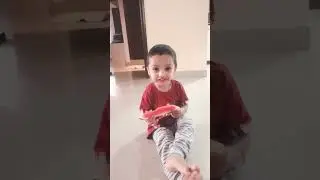 Cute Baby Eat Watermelon 🍉🍉🍉 😋🍉 ❤️🥰 #shorts #viral #trending #ytshorts #cute #kalash&kittoshow