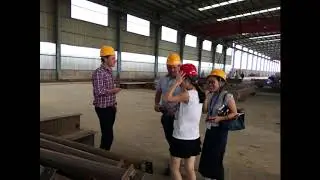 sanhe steel structure warehouse building