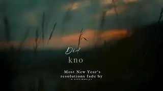 New Year's resolutions