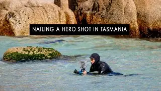 Journey to nailing a hero shot at the Bay of Fires - Tasmania
