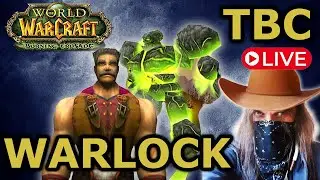 WoW TBC WARLOCK lvl 26 Alliance leveling ⚔️ Spineshatter PVP