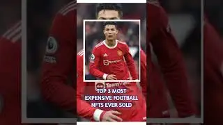 Top 3 Most Expensive Football NFTs ever sold ? #short #nft #footballshorts #football