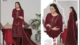 Eid main dress Original Pakistani Bin khalid ￼luxury shipon 01748152640 