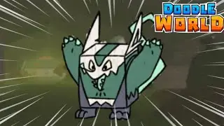Enchanted ruby henchum hits like crazy with awakened partybug | doodle world pvp