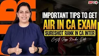 How I secured ALL INDIA RANK? You Can Be Next! By Pooja Kamdar Date #rank #rankholder #howtogetrank