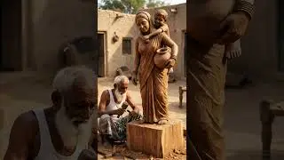 Grand Father Maa Ka Art | দাদা একটা মায়ের আর্ট তৈরী করলো