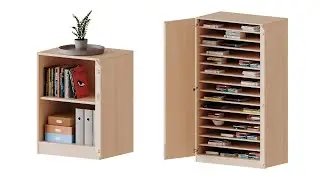 Product Visualization Office Storage Units