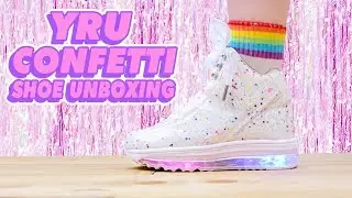 ♡ LIGHT UP CONFETTI SHOES UNBOXING ♡