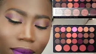 BH Cosmetics Blushed Neutrals Palette 26 Color Eyeshadow and Blush Palette