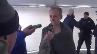 Anna Rohrer after third place NCAA XC finish