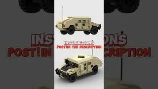 LEGO Humvee &ndash; the armored beast your collection needs!