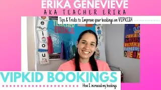 VIPKID Bookings|How I increased bookings in one month|Tips & Ideas