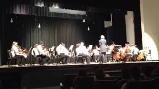 An English Folksong by a Middle School Orchestra