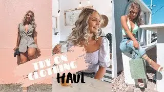 TRY ON CLOTHING HAUL | Princess polly, PLT, Showpo and more