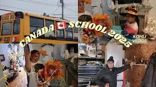 CANADA 🇨🇦 🍁 MEIN BACHO KA SCHOOL ADMISSION HUA!!! | DRESS KAHA HAI Oh My God ! | KOHLI VLOGS