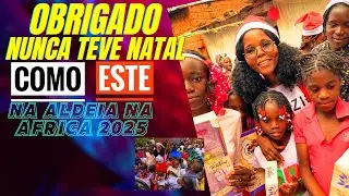 POR ESSA NINGUÉM ESPERAVA | FESTA DE NATAL PELA PRIMEIRA VEZ NA ALDEIA 🇧🇷