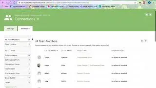 Adding to a Team in Planning Center
