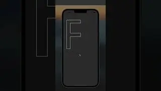 Create Flutter "F"  using custom paint | Custom Paint | iOS | Android | Dart | Flutter #flutter #ios
