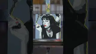 Pulp Fiction #art #artshorts #satisfying #painting