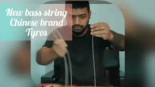Tyros bass string playthrough #tyrosstring #basstips  #review #thechicken #basssolo #nepalimusician