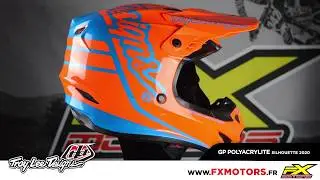 Casque Cross Troy Lee Designs GP Polyacrylite Silhouette 2020 - FX MOTORS