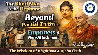 Beyond Partial Truths: The Blind Men & the Elephant | Emptiness & Non-Attachment | Buddha daily 