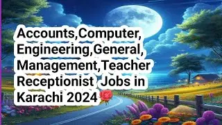 Jobs in Karachi 2024-Accounts,Computer, Engineering,Receptionist- Teachers-Dawn Sunday Newspaper